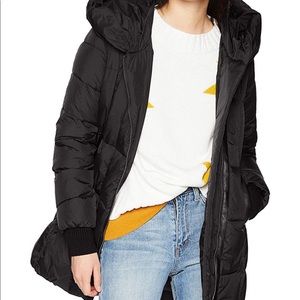 French connection puffer jacket size small black